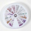 Carrousel 400 strass ronds multicolores