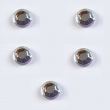 Pack de 30 strass ronds Arc-en-ciel