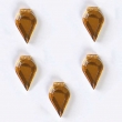 Pack de 30 strass goutte d'eau Topaze
