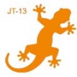 6 pochoirs hypoallergniques Lzard