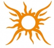 6 pochoirs hypoallergniques Soleil