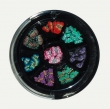 Carrousel de 80 pices de pte Fimo 3D Thme Papillon
