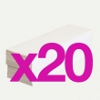 20 Packs de 250 bandes d'pilation non tisses, de qualit suprieure soit 2.95 l'unit au lieu de 4,16
