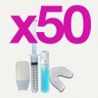 50 Kits de blanchiment dentaire conforme  la rglementation Europenne soit 3.20 l'unit