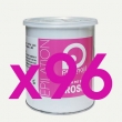 Cire ROSE 800 ml, par 96 POTS, soit 5.39 l'unit au lieu de 6.58