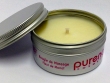 Bougie de massage Fleur de Mono, 100% vgtale, sans paraffine, sans parabne