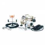 Kit complet Compresseur AC-100 avec accessoires+supports 2 aérographes