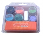 Kit paillettes tatouage temporaire