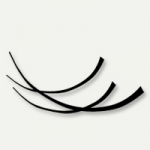 Boite de 3000 Cils Noirs environ type C de 0.20x8mm
