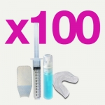 100 Kits de blanchiment dentaire conforme à la réglementation Européenne soit 2.95€ l'unité